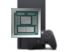 La Xbox Series X è dotata di una APU AMD con una CPU Zen 2 a 8 core e una iGPU RDNA 2 con 52 CU (APU AMD Dragon Range nella foto). (Fonte immagine: AMD, Xbox, a cura di)