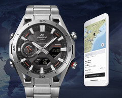 L&#039;orologio Edfice Sospensione ECB-2300YD-1A di Casio (nella foto) è stato lanciato in Giappone. (Fonte: Casio)
