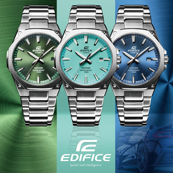 La serie Casio Edifice EFR-S108D. (Fonte: Casio)
