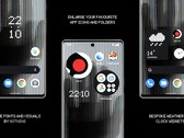 Il Launcher Nothing consente di ingrandire le icone delle app e le cartelle, oltre ad altre funzioni. (Fonte: Nothing)