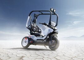 Il design complessivo è piuttosto moderno, in linea con l'attuale linea di mobilità urbana di BMW (fonte: BMW)