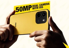 Il Poco X8 Power racchiude una batteria da 10.000 mAh nel suo accattivante telaio giallo.