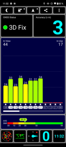 Ricezione GPS all'aperto