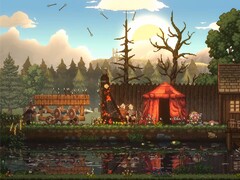 Un'immagine che raffigura una battaglia in Sons of Valhalla.