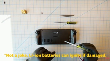 Avviso di Valve sulle batterie che esplodono. (Fonte: Valve)
