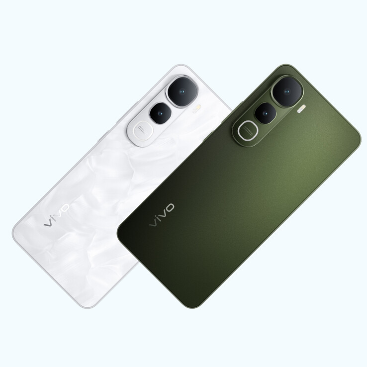 Vivo Y400 5G è disponibile nei colori verde oliva e bianco glam (fonte: Vivo)