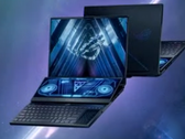 Lo Zephyrus Duo 16 è dotato di un secondo touchscreen 4K. (Fonte: Asus)