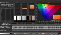 CalMAN: ColorChecker (calibrato)