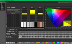ColorChecker prima della calibrazione