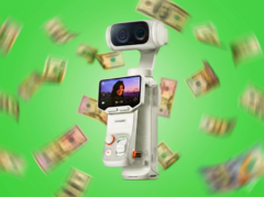La Insta360 Luna Ultra bianca.