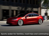 la Model 3 Highland del 2024 è apparsa brevemente sul sito web (immagine: Tesla)
