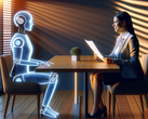 Gli intervistatori alimentati dall'intelligenza artificiale guadagnano terreno nonostante le resistenze delle persone in cerca di lavoro (Fonte: Dall-E 3)