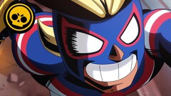 All Might: El Primo come si vede nel trailer animato Brawl Stars x My Hero Academia.