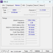 CPU-Z Memoria