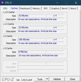 CPU-Z Cache (Intel)