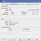 CPU-Z Scheda madre