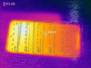 Termografia, frontale