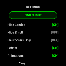Funzionalità di ricerca voli nell’app Flight Scanner