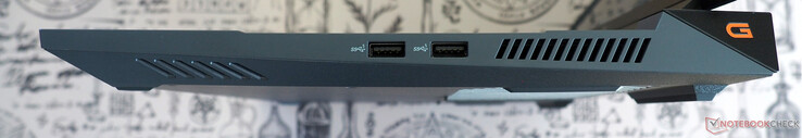 A destra: 2x USB-A 3.2 Gen 1