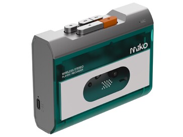 Porta di alimentazione USB-C su un lato.