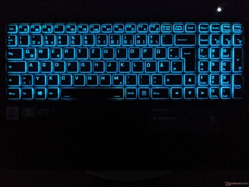 Gigabyte G5 - Retroilluminazione