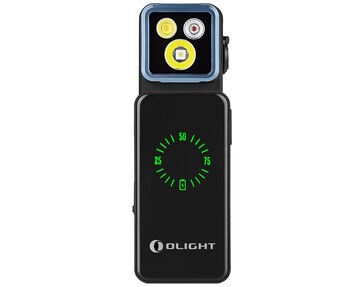 La base di ricarica per dispositivi mobili è dotata di un display frontale che indica il livello della batteria.