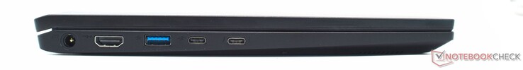 Jack cavo, HDMI, USB 3.2 Type-A, 2 x USB Type-C con PD e Thunderbolt 4