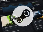 Viene mostrato il banner per i grafici di Steam