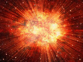 Illustrazione artistica che mostra un'esplosione nello spazio. (Fonte immagine: Shutterstock/mik ulyannikov)