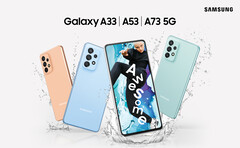 La serie Galaxy A di quest'anno presenta un'accozzaglia di SoC vecchi e nuovi. (Fonte immagine: Samsung)