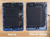 iFixit ipotizza che non ci sia modo di includere il supporto per Apple Pencil 2 nel design dell'iPad 10. (Fonte: iFixit)