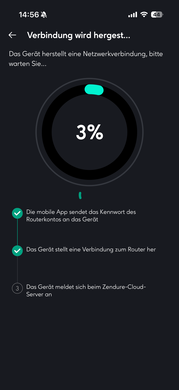 Configurazione della connessione WLAN