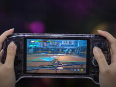 L'Anbernic RG557 potrebbe essere un po' più costoso dell'RG556. (Fonte: Anbernic - modifica)