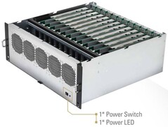 L'impianto di cryptomining di ASRock. (Fonte immagine: Bolha)