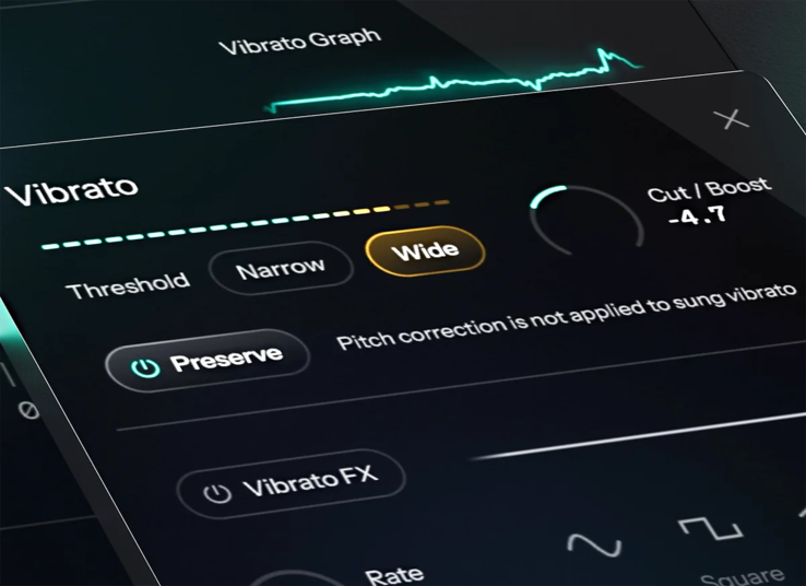 Effetto Vibrato AutoTune