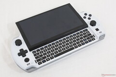 GPD pubblicizza il Win 4 come dotato di display panoramico nativo. (Fonte: NotebookCheck)