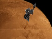 Impressione d'artista dell'orbiter ExoMars 2016 Trace Gas su Marte