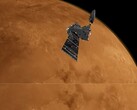 Impressione d'artista dell'orbiter ExoMars 2016 Trace Gas su Marte