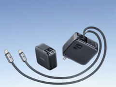 Baseus ha rilasciato il caricatore retrattile EnerCore CJ21 67W USB-C (nella foto) in Europa. (Fonte: Baseus)