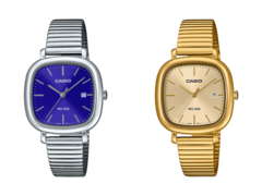 I nuovi orologi Casio, tra cui l&#039;LTP-B166D-2AV (a sinistra) e l&#039;LTP-B166G-9AV (a destra), stanno per essere distribuiti in tutta Europa. (Fonte: Casio)