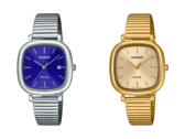 I nuovi orologi Casio, tra cui l'LTP-B166D-2AV (a sinistra) e l'LTP-B166G-9AV (a destra), stanno per essere distribuiti in tutta Europa. (Fonte: Casio)