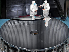 Tianwen-3: la Cina cerca partner globali per il ritorno di campioni da Marte. Nella foto: Lo specchio ottico cinese (Fonte: CNSA)