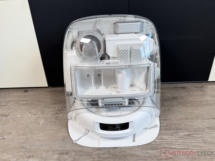 DJI Romo P si presenta con un design trasparente