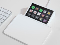 Nella foto: modulo Stream Deck a 15 tasti montato su un trackpad. Gli hobbisti possono ora aggiungere i pulsanti Stream Deck alle loro costruzioni personalizzate senza dover smontare le versioni retail. (Fonte: Elgato)