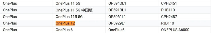 OnePlus 12 globale...