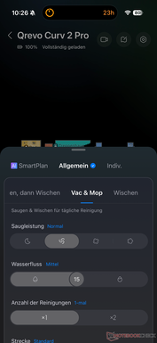 Impostazioni di pulizia
