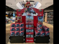 Esposizione al dettaglio di Nintendo Switch 2 in Francia (Fonte: account LCleunay_JV X)