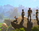 Screenshot promozionale tratto dal gioco di sopravvivenza open-world di Nordic Trolls, *Under a Rock*.