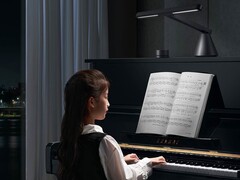 Lo Xiaomi Mijia Smart Piano Light può tenere traccia del tempo di pratica. (Fonte: Xiaomi)