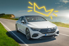 La berlina elettrica Mercedes-Benz EQE 350 4Matic ha superato le stime di autonomia EPA in un recente test di autonomia nel mondo reale. (Fonte: Merceeds-Benz - modifica)